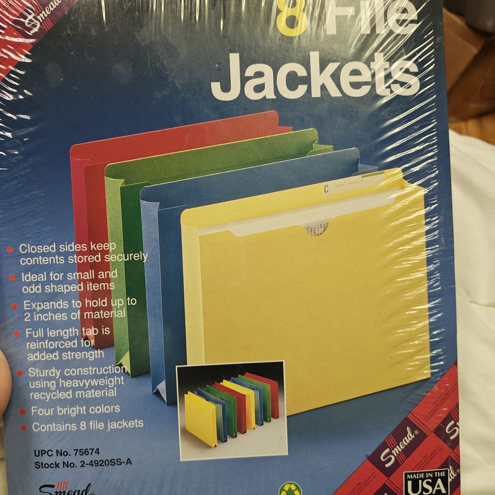 Staple Multi-Color File Jackets and Pockets Set - Picture 7 of 9